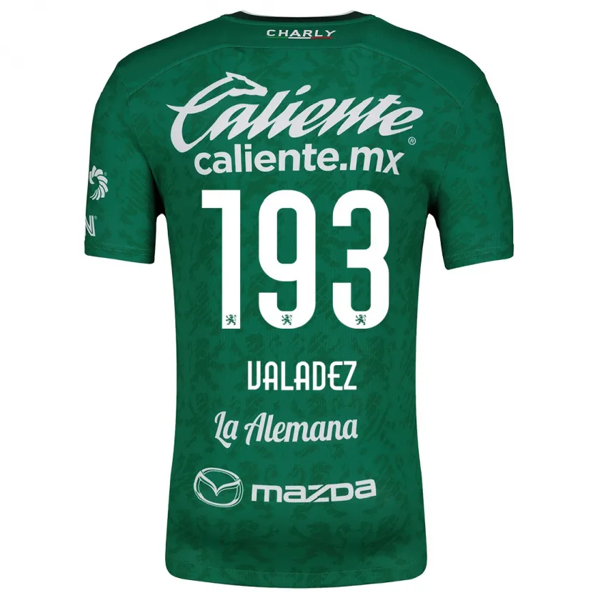 Danxenキッズルイス・バラデス#193グリーンホワイトホームシャツ2024/25ジャージーユニフォーム