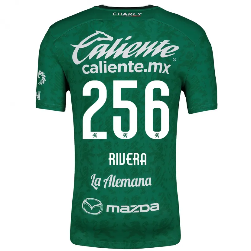 Danxenキッズフェルナンド・リベラ#256グリーンホワイトホームシャツ2024/25ジャージーユニフォーム