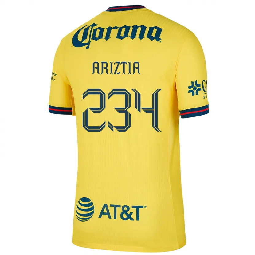 DanxenキッズÍñigo Ariztia#234黄 青ホームシャツ2024/25ジャージーユニフォーム