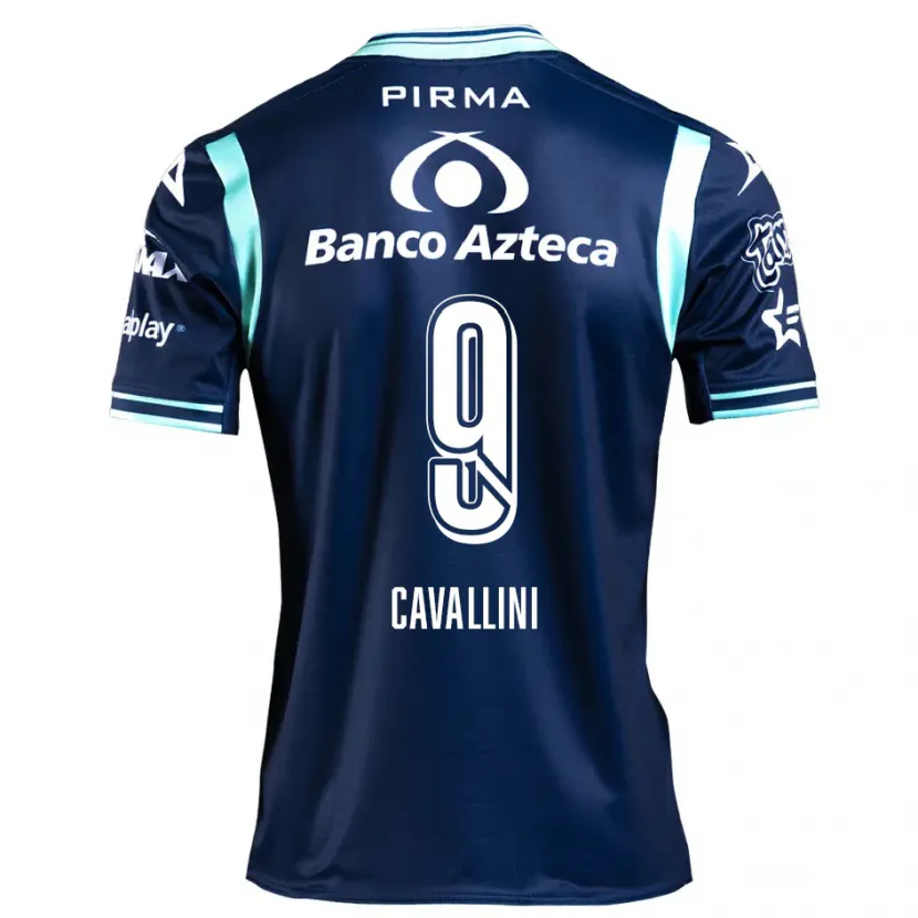 Danxenキッズルカス･カヴァリーニ#9ネイビーブルーアウェイシャツ2024/25ジャージーユニフォーム