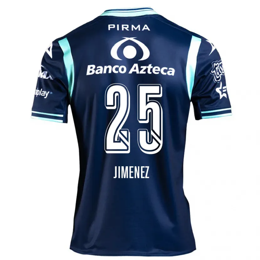 Danxenキッズミゲル・ヒメネス#25ネイビーブルーアウェイシャツ2024/25ジャージーユニフォーム