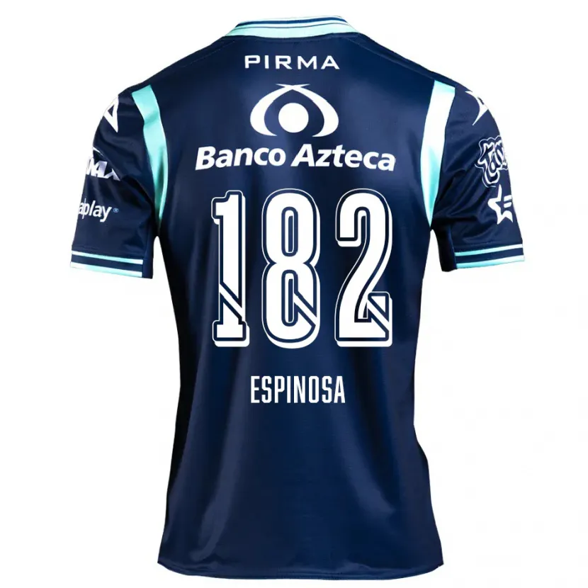 Danxenキッズダニエル・エスピノーサ#182ネイビーブルーアウェイシャツ2024/25ジャージーユニフォーム