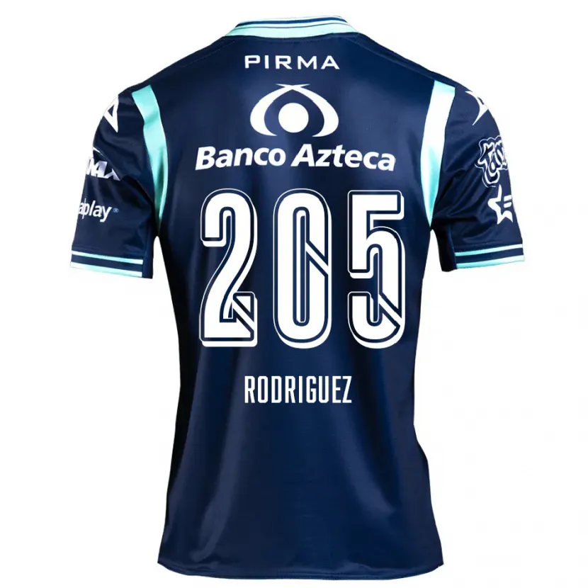 Danxenキッズアルベルト・ロドリゲス#205ネイビーブルーアウェイシャツ2024/25ジャージーユニフォーム