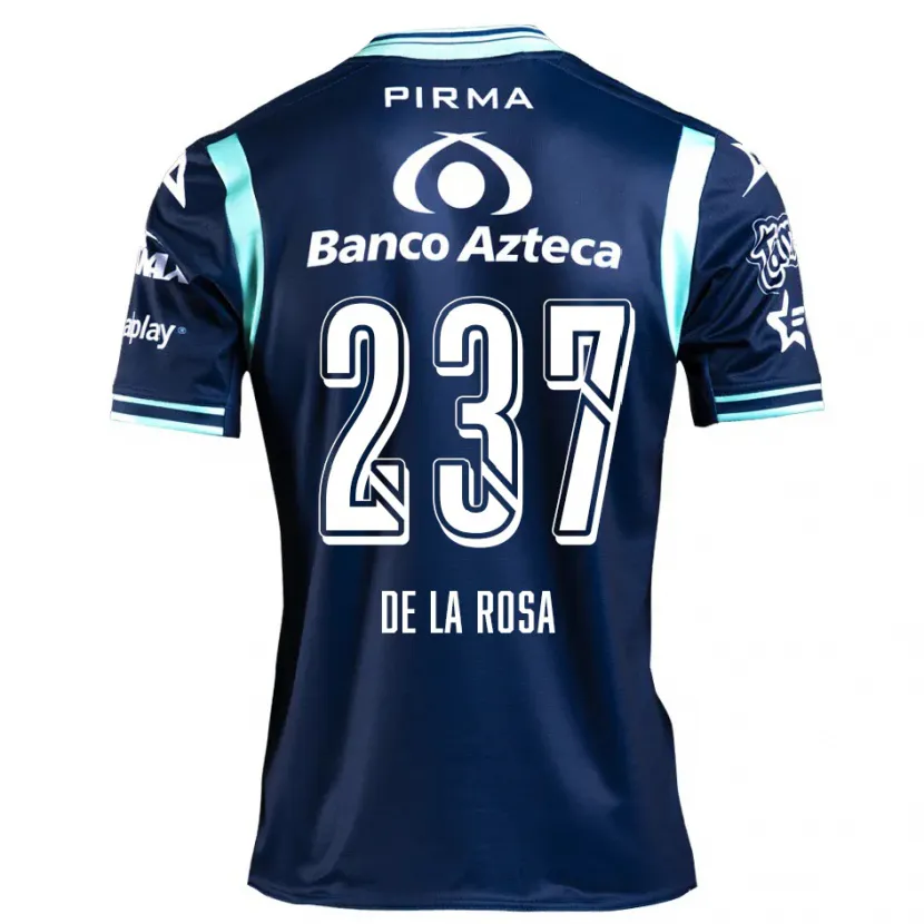 Danxenキッズアルバロ・デ・ラ・ロサ#237ネイビーブルーアウェイシャツ2024/25ジャージーユニフォーム