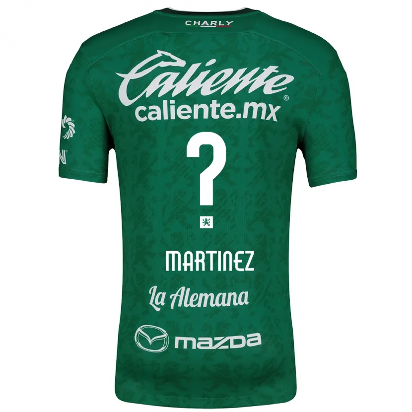 DanxenメンズEdson Martínez#0グリーンホワイトホームシャツ2024/25ジャージーユニフォーム