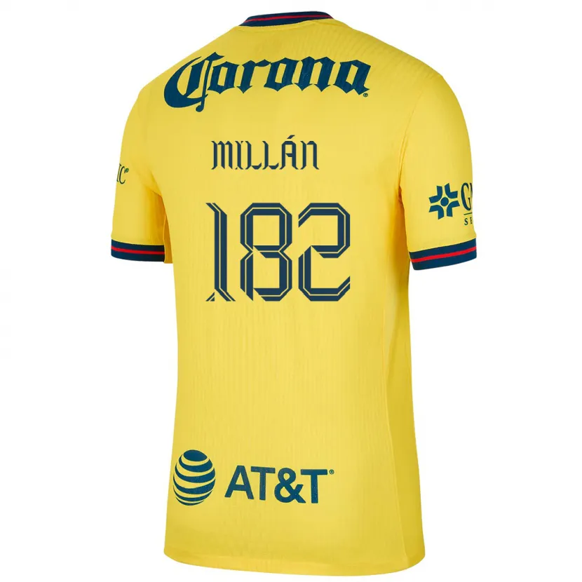 DanxenメンズDaniel Millán#182黄 青ホームシャツ2024/25ジャージーユニフォーム