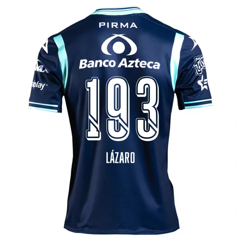 DanxenメンズJuan Lázaro#193ネイビーブルーアウェイシャツ2024/25ジャージーユニフォーム