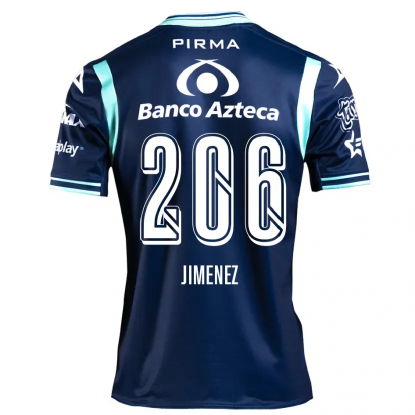 Danxenメンズレオナルド・ヒメネス#206ネイビーブルーアウェイシャツ2024/25ジャージーユニフォーム