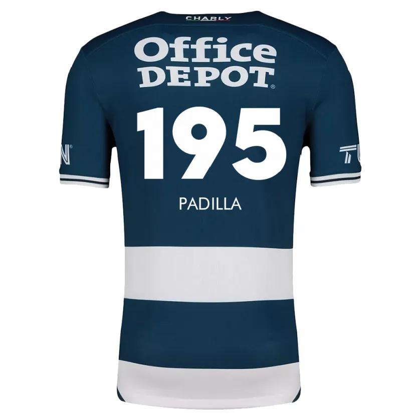 DanxenレディースÁngel Padilla#195ブルーホワイトホームシャツ2024/25ジャージーユニフォーム
