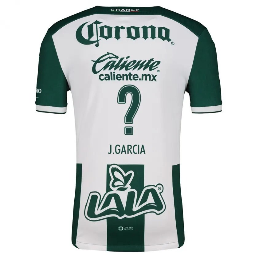 DanxenレディースJoel García#0グリーンホワイトホームシャツ2024/25ジャージーユニフォーム