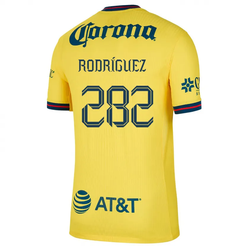 DanxenレディースFrancisco Rodríguez#282黄 青ホームシャツ2024/25ジャージーユニフォーム