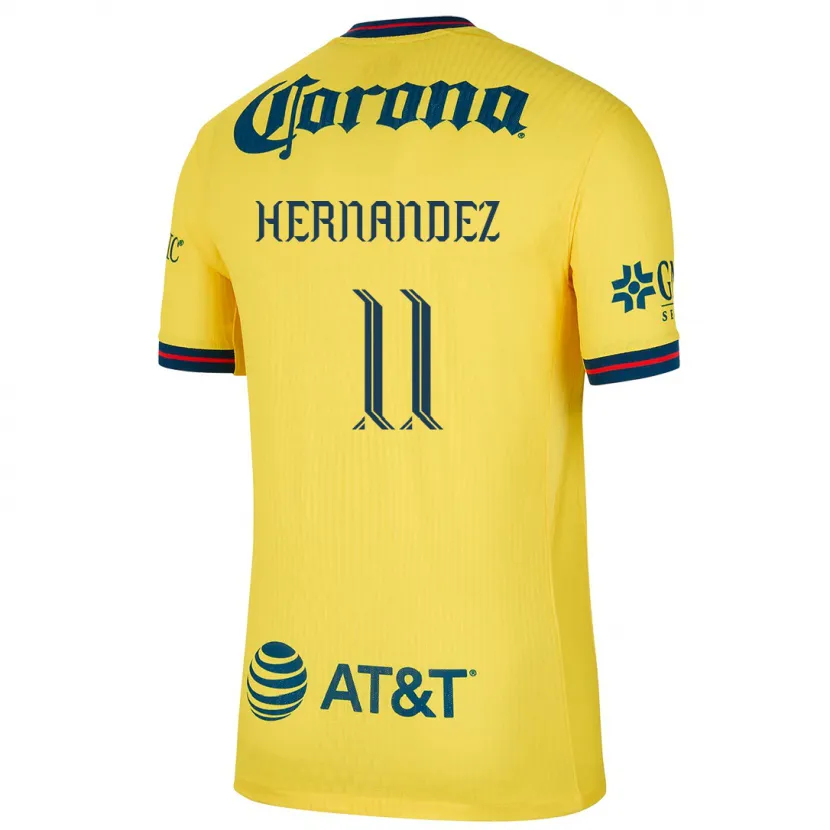 DanxenレディースMontserrat Hernandez#11黄 青ホームシャツ2024/25ジャージーユニフォーム