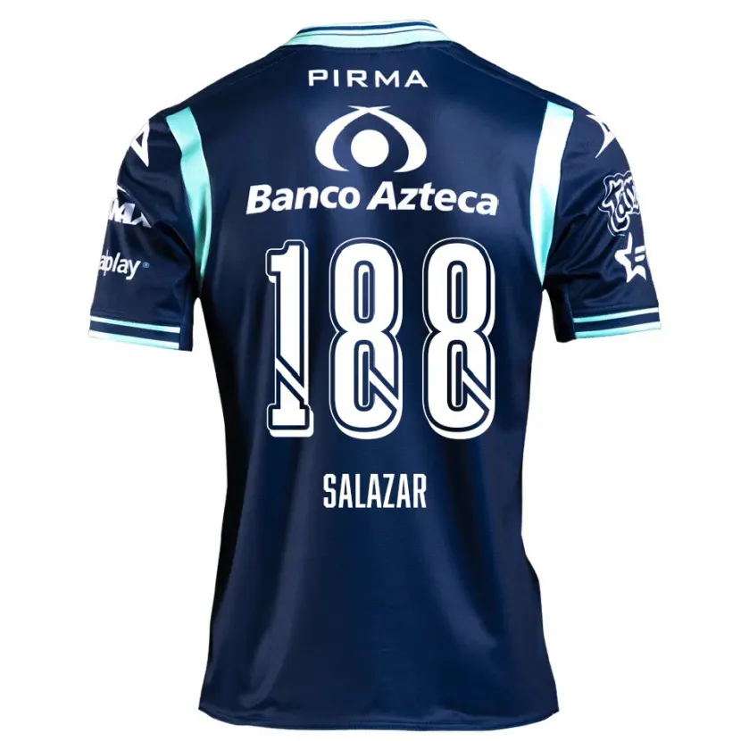 Danxenレディースロナウド・サラザール#188ネイビーブルーアウェイシャツ2024/25ジャージーユニフォーム