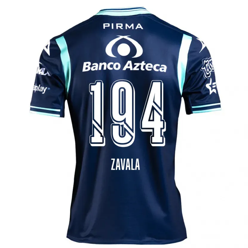 DanxenレディースArath Zavala#194ネイビーブルーアウェイシャツ2024/25ジャージーユニフォーム