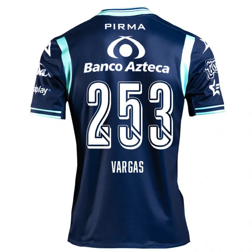DanxenレディースEdwin Vargas#253ネイビーブルーアウェイシャツ2024/25ジャージーユニフォーム