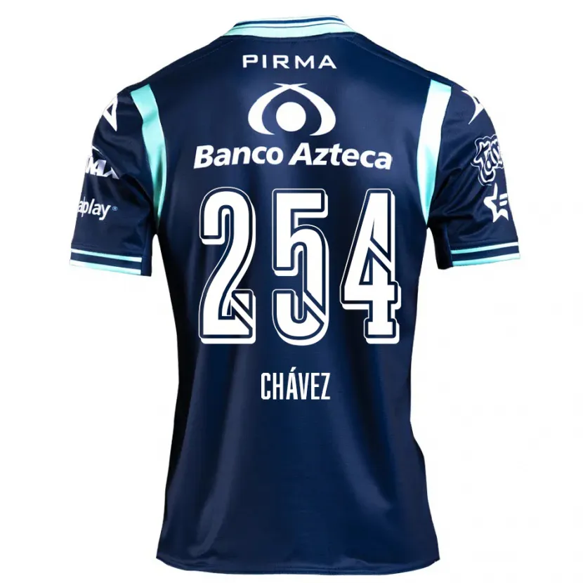 DanxenレディースJosé Chávez#254ネイビーブルーアウェイシャツ2024/25ジャージーユニフォーム