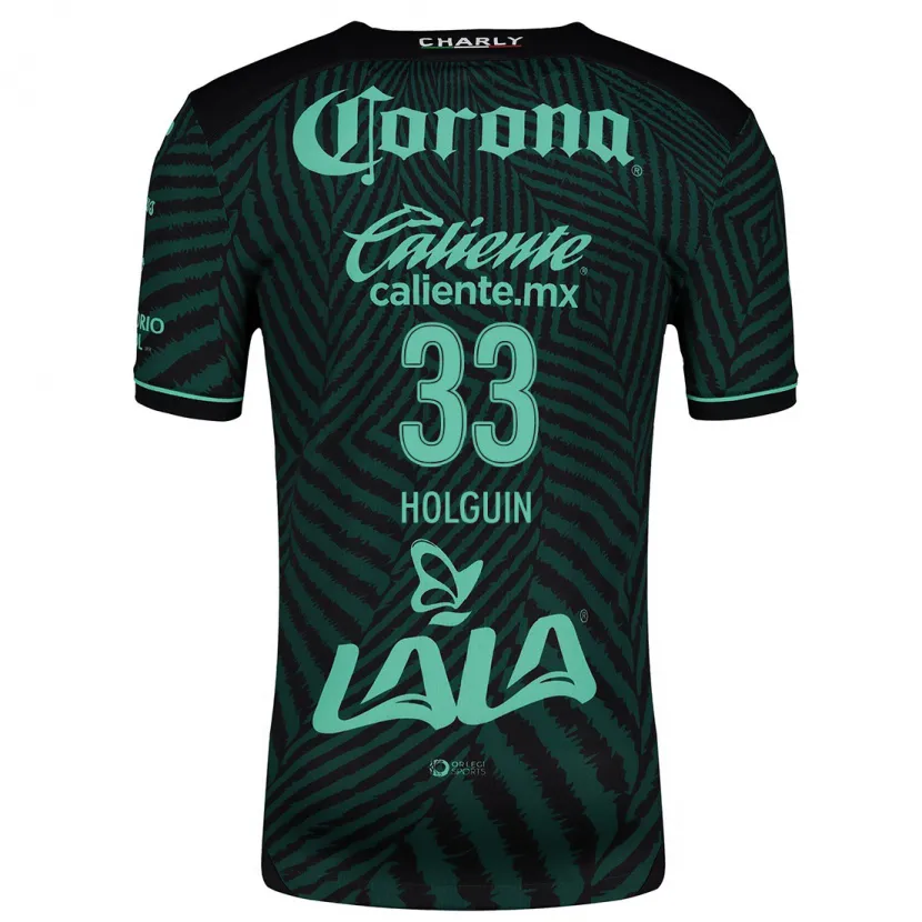 Danxenレディースエクトル・イポリト・オルギン・ペレス#33ブラック グリーンアウェイシャツ2024/25ジャージーユニフォーム