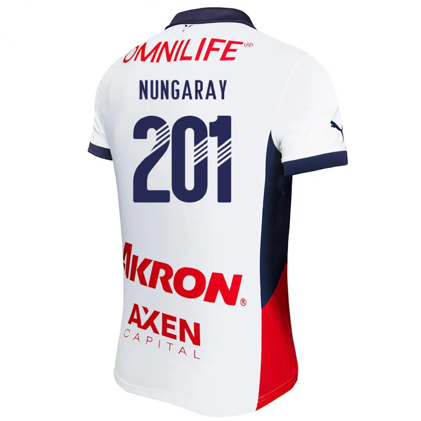 Danxenレディースデビッド・ナンライ#201白 赤 青アウェイシャツ2024/25ジャージーユニフォーム