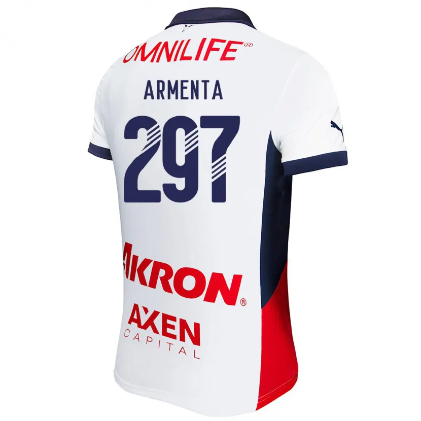 Danxenレディースアルメンタ借方#297白 赤 青アウェイシャツ2024/25ジャージーユニフォーム