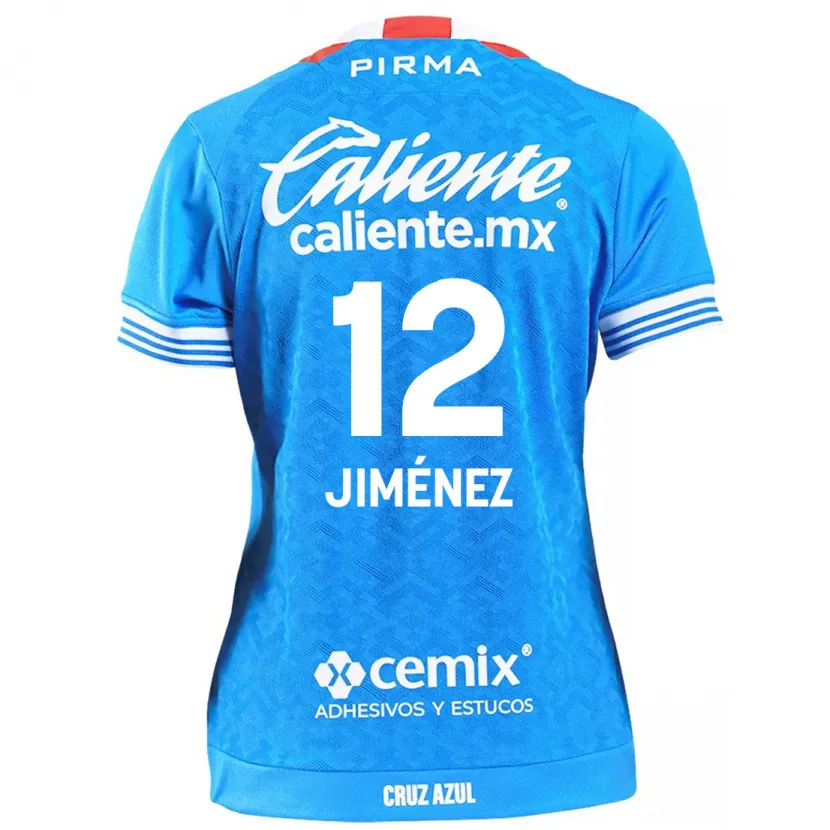 DanxenキッズLuis Jiménez#12スカイブルーホームシャツ2024/25ジャージーユニフォーム