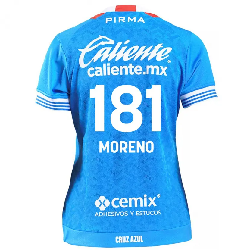 DanxenキッズRoberto Moreno#181スカイブルーホームシャツ2024/25ジャージーユニフォーム