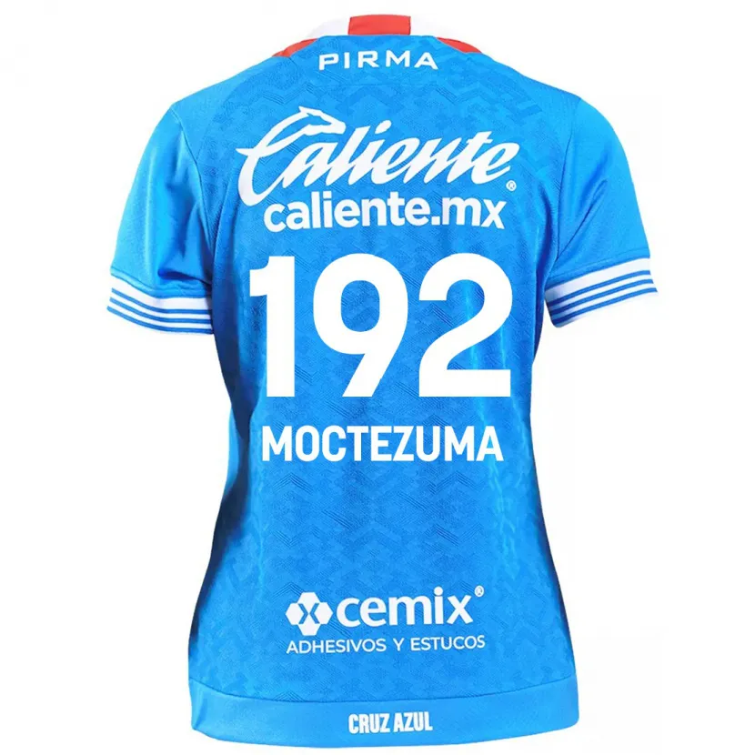 DanxenキッズBrayan Moctezuma#192スカイブルーホームシャツ2024/25ジャージーユニフォーム