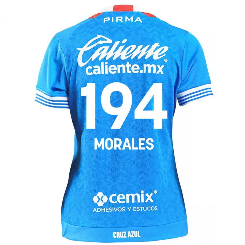 DanxenキッズAmaury Morales#194スカイブルーホームシャツ2024/25ジャージーユニフォーム