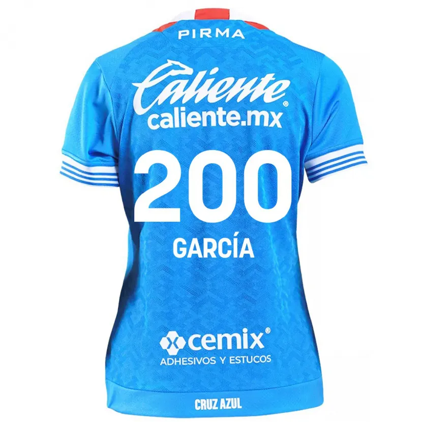 DanxenキッズJorge García#200スカイブルーホームシャツ2024/25ジャージーユニフォーム
