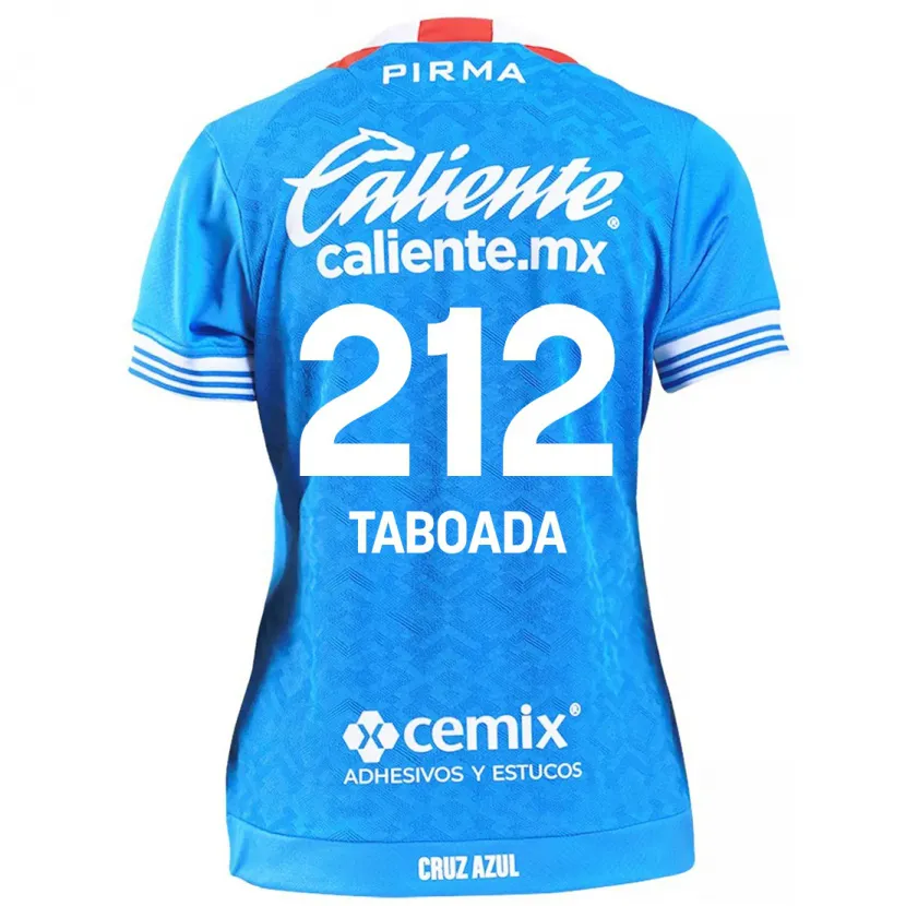 DanxenキッズVíctor Taboada#212スカイブルーホームシャツ2024/25ジャージーユニフォーム