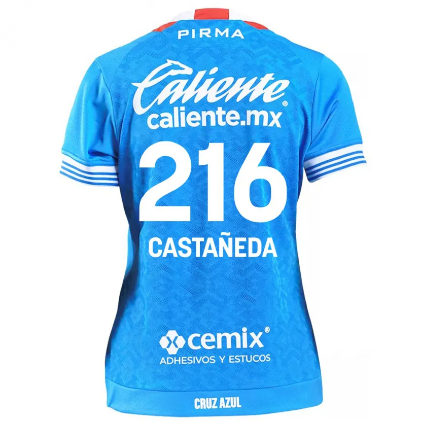 DanxenキッズIan Castañeda#216スカイブルーホームシャツ2024/25ジャージーユニフォーム