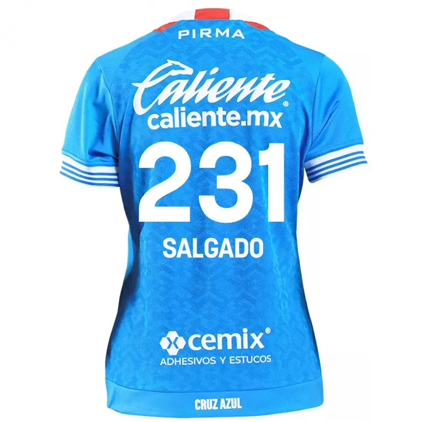 DanxenキッズBruno Salgado#231スカイブルーホームシャツ2024/25ジャージーユニフォーム