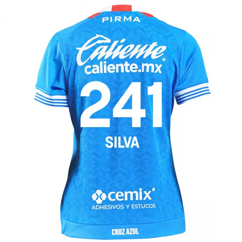 DanxenキッズIván Silva#241スカイブルーホームシャツ2024/25ジャージーユニフォーム