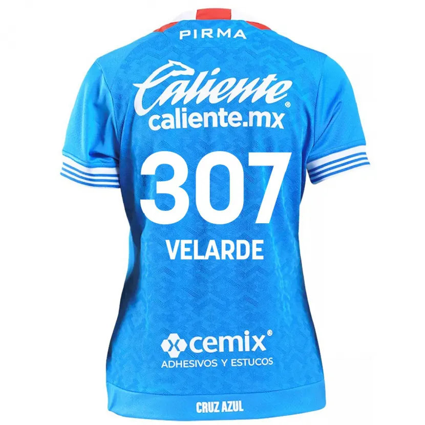 DanxenキッズJuan Velarde#307スカイブルーホームシャツ2024/25ジャージーユニフォーム