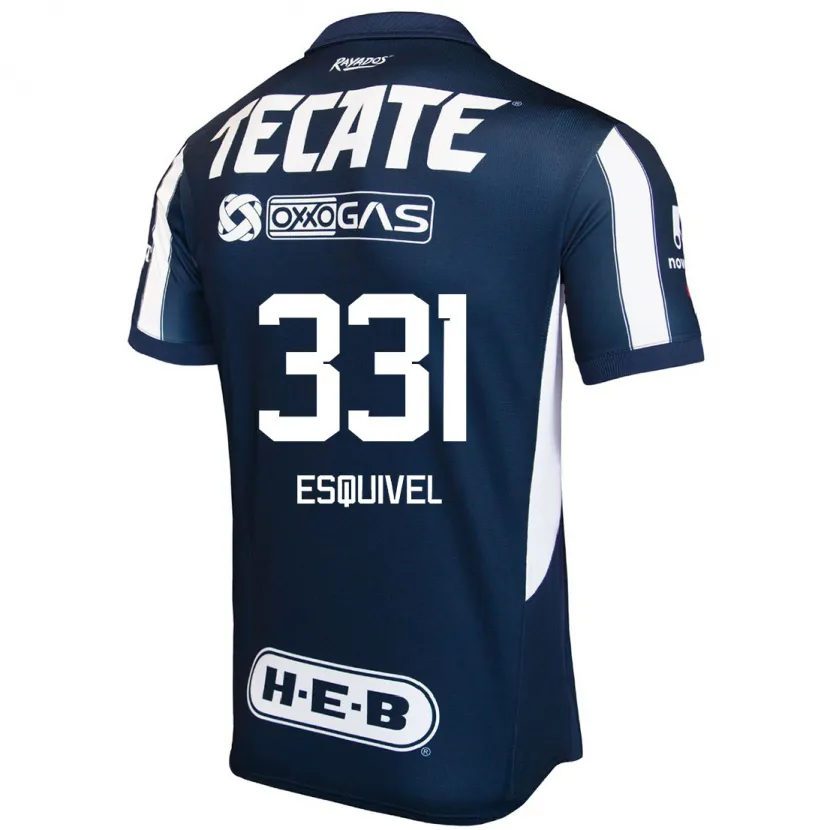 DanxenキッズAbraham Esquivel#331青 赤 白ホームシャツ2024/25ジャージーユニフォーム