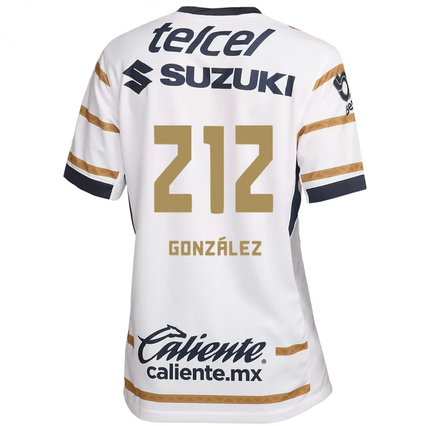 DanxenキッズJosé González#212ホワイトオブシディアンホームシャツ2024/25ジャージーユニフォーム