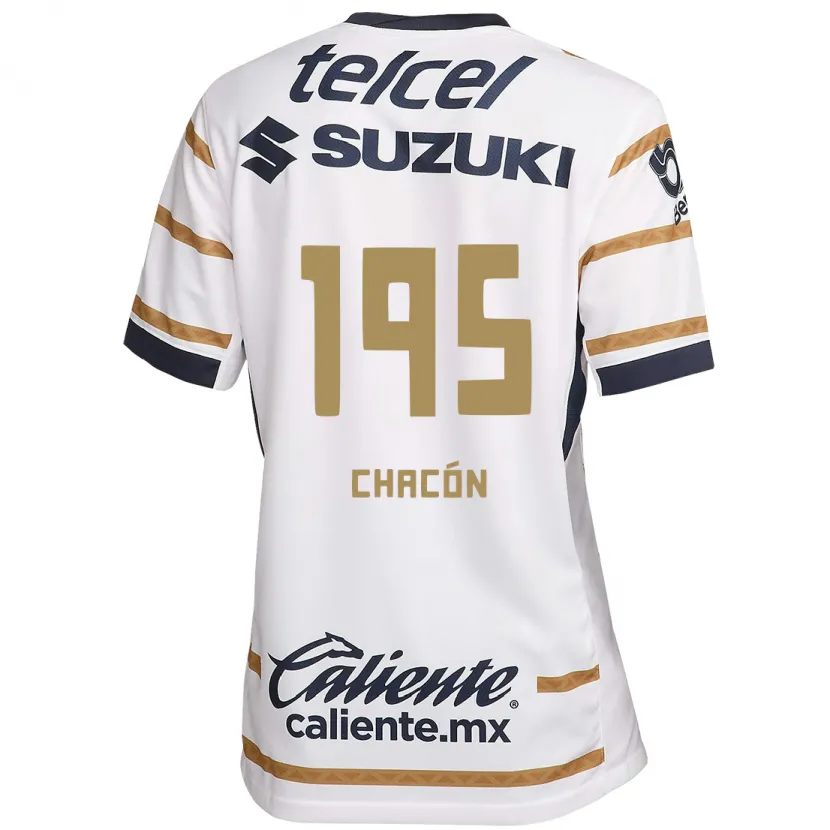 DanxenキッズEduardo Chacón#195ホワイトオブシディアンホームシャツ2024/25ジャージーユニフォーム