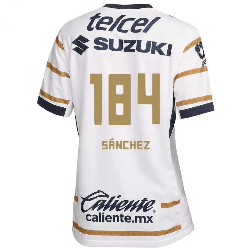 DanxenキッズManuel Sánchez#184ホワイトオブシディアンホームシャツ2024/25ジャージーユニフォーム