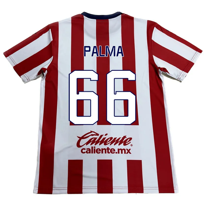 Danxenキッズアルトゥーロ・パルマ#66赤白ホームシャツ2024/25ジャージーユニフォーム