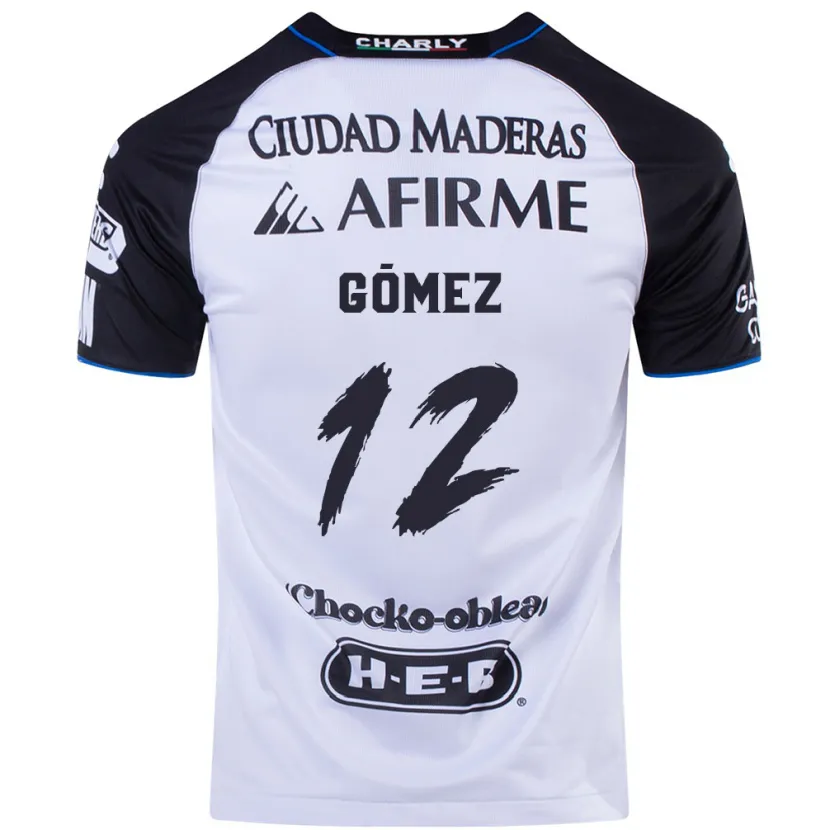 DanxenキッズJaime Gómez#12ブラックブルーホームシャツ2024/25ジャージーユニフォーム