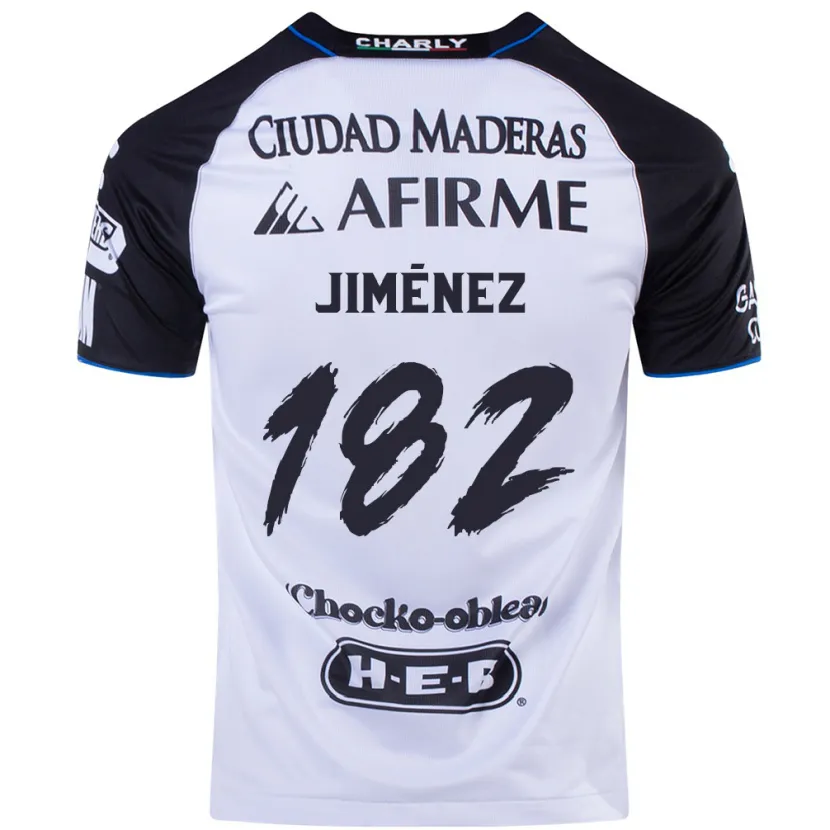DanxenキッズCarlos Jiménez#182ブラックブルーホームシャツ2024/25ジャージーユニフォーム