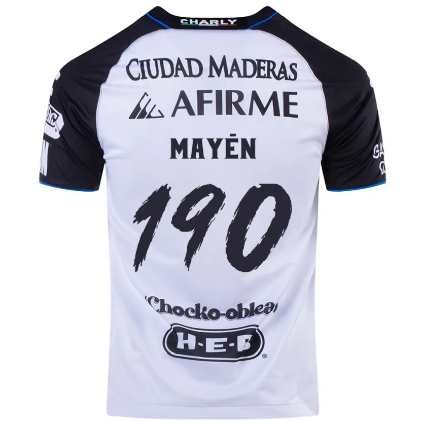 DanxenキッズEduardo Mayén#190ブラックブルーホームシャツ2024/25ジャージーユニフォーム