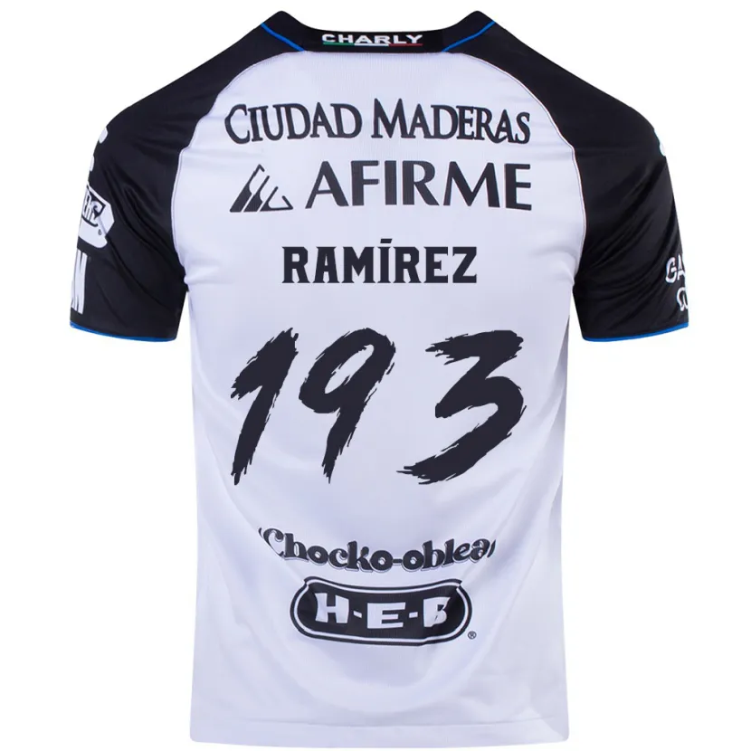 DanxenキッズÁngel Ramírez#193ブラックブルーホームシャツ2024/25ジャージーユニフォーム