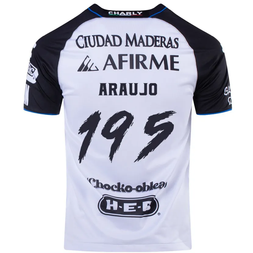 DanxenキッズDiego Araujo#195ブラックブルーホームシャツ2024/25ジャージーユニフォーム