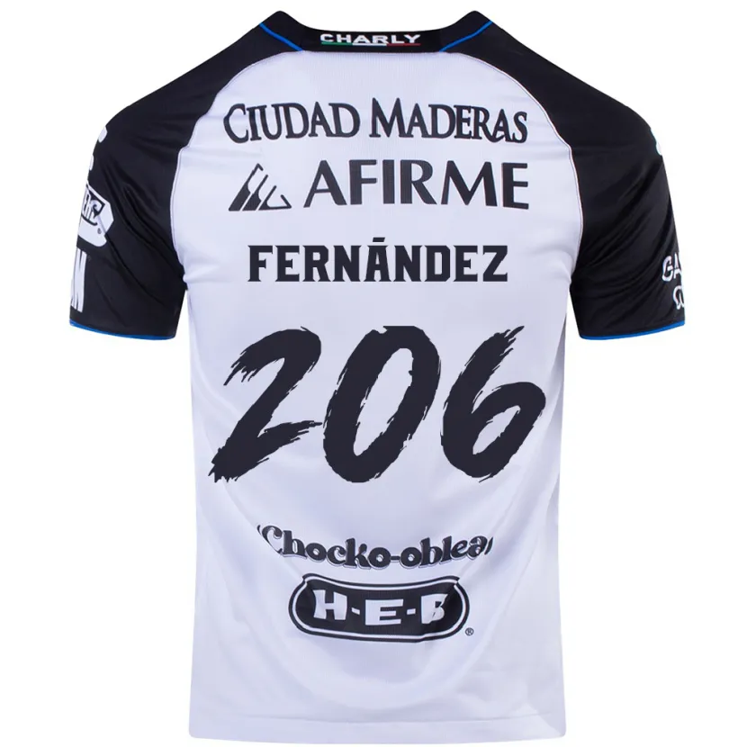 DanxenキッズErik Fernández#206ブラックブルーホームシャツ2024/25ジャージーユニフォーム