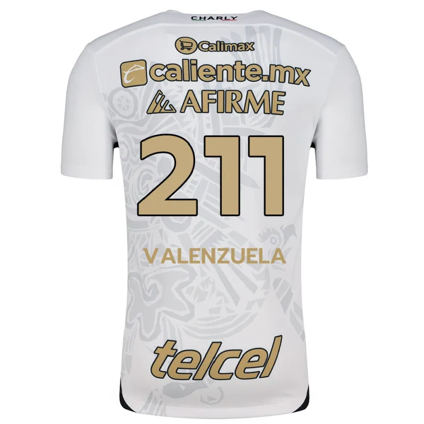 DanxenキッズAldieri Valenzuela#211白黒アウェイシャツ2024/25ジャージーユニフォーム