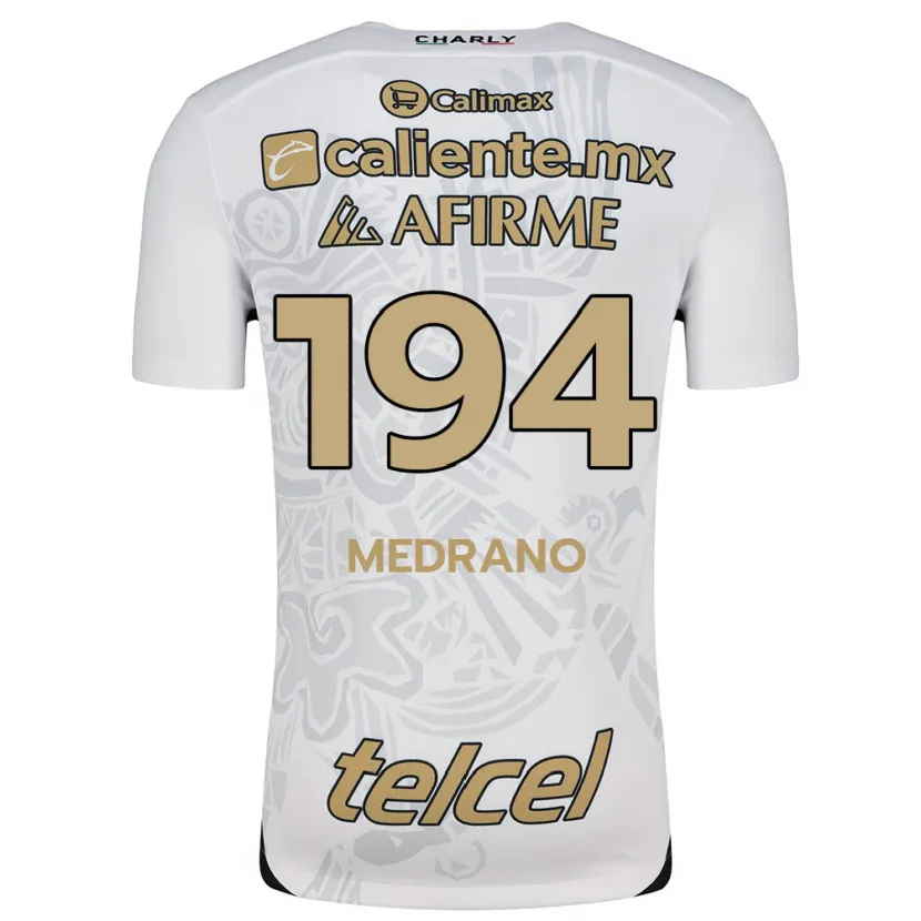 Danxenキッズルイス・メドラノ#194白黒アウェイシャツ2024/25ジャージーユニフォーム