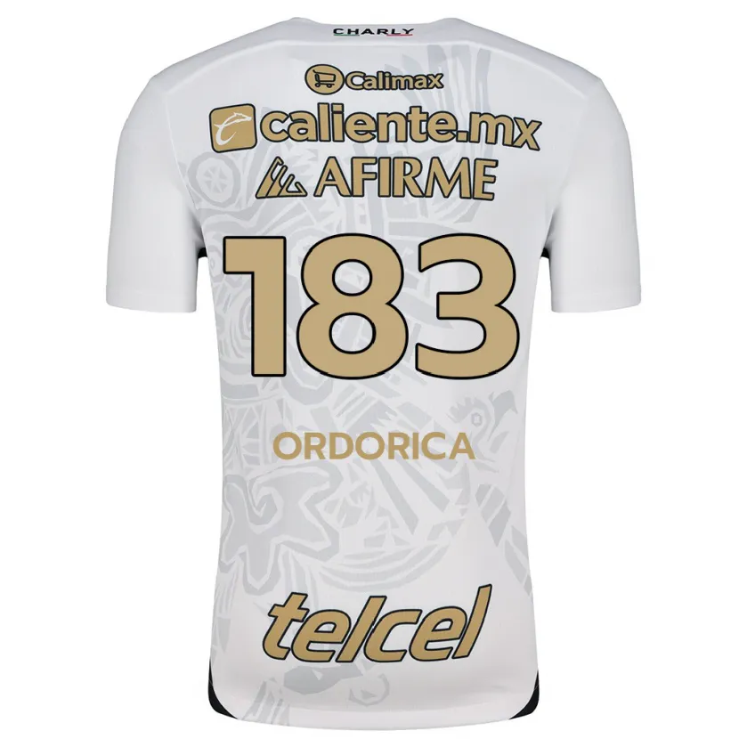 DanxenキッズBrandon Ordorica#183白黒アウェイシャツ2024/25ジャージーユニフォーム