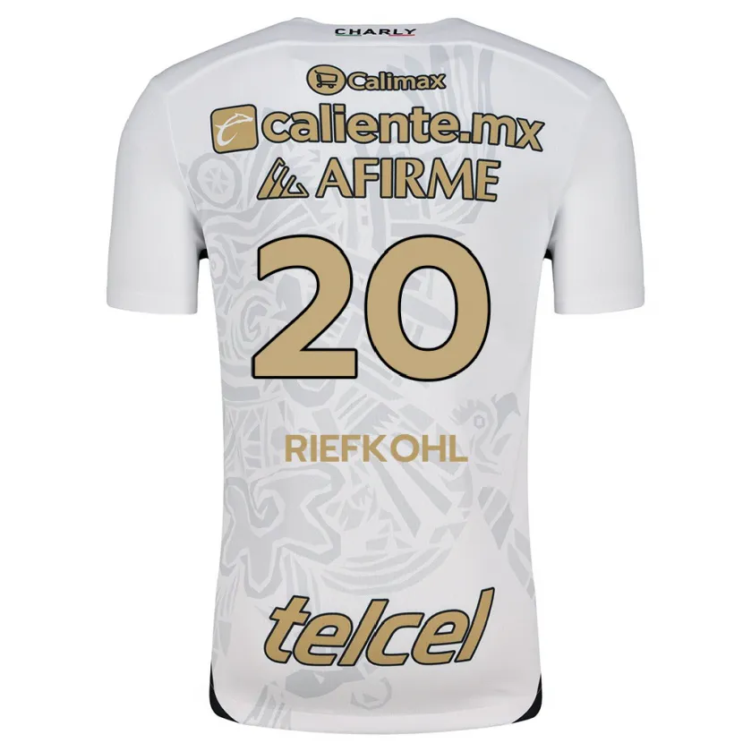 Danxenキッズルシアナ・リーフコール#20白黒アウェイシャツ2024/25ジャージーユニフォーム