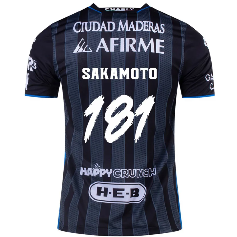 DanxenキッズStellan Sakamoto#181白黒アウェイシャツ2024/25ジャージーユニフォーム