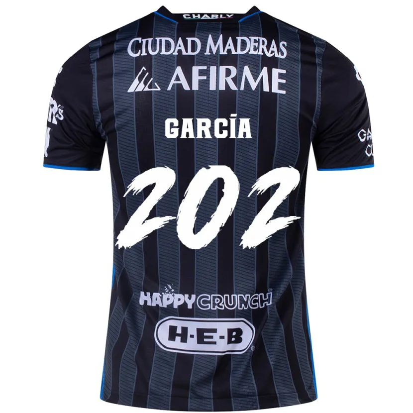 DanxenキッズDiego García#202白黒アウェイシャツ2024/25ジャージーユニフォーム